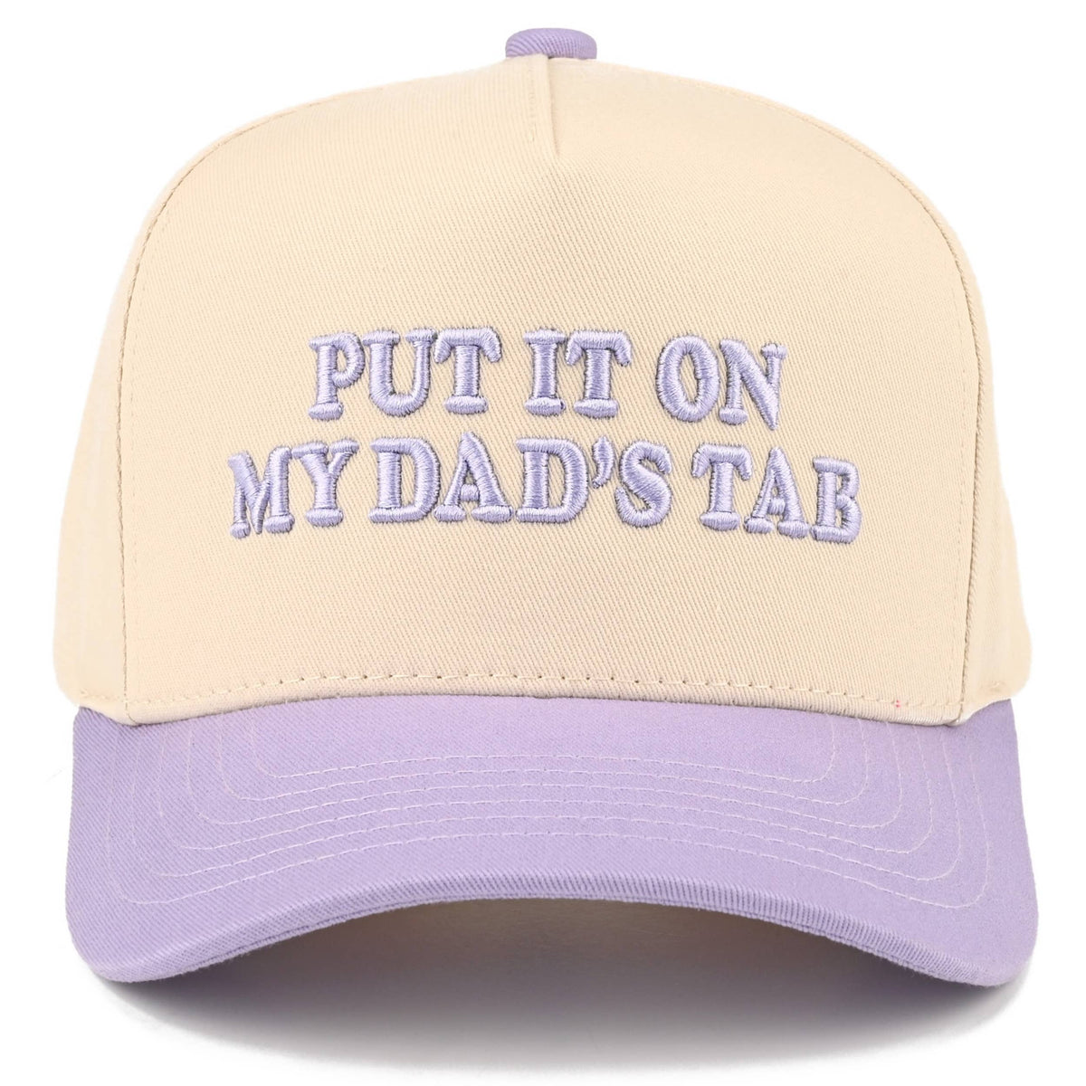 C.C Junior PUT IT ON MY DAD'S TAB Two Tone Snapback Cap