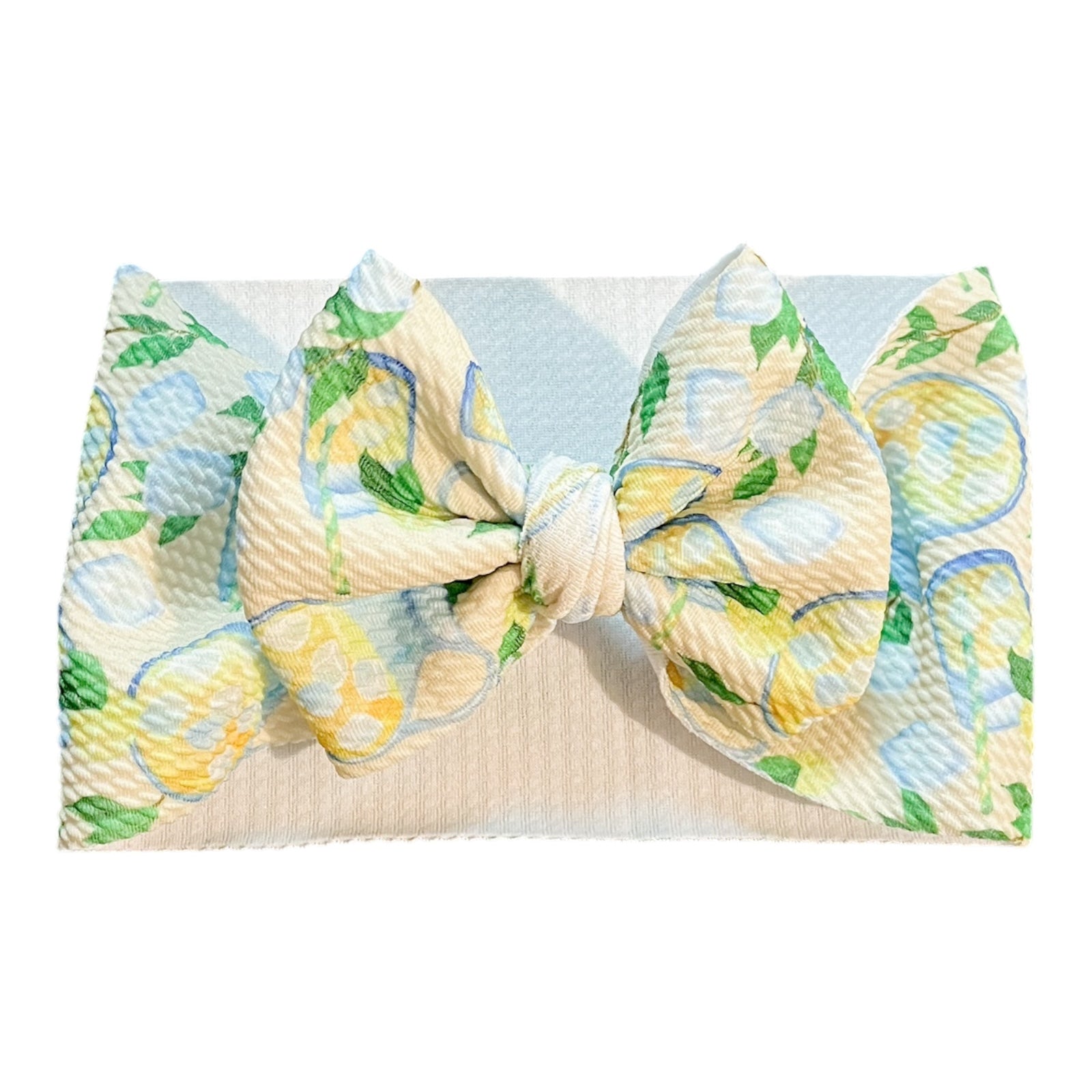 Lemonade Baby Bow