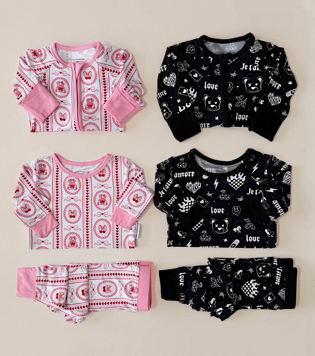 Bamboo Zip Romper | Wild Heart