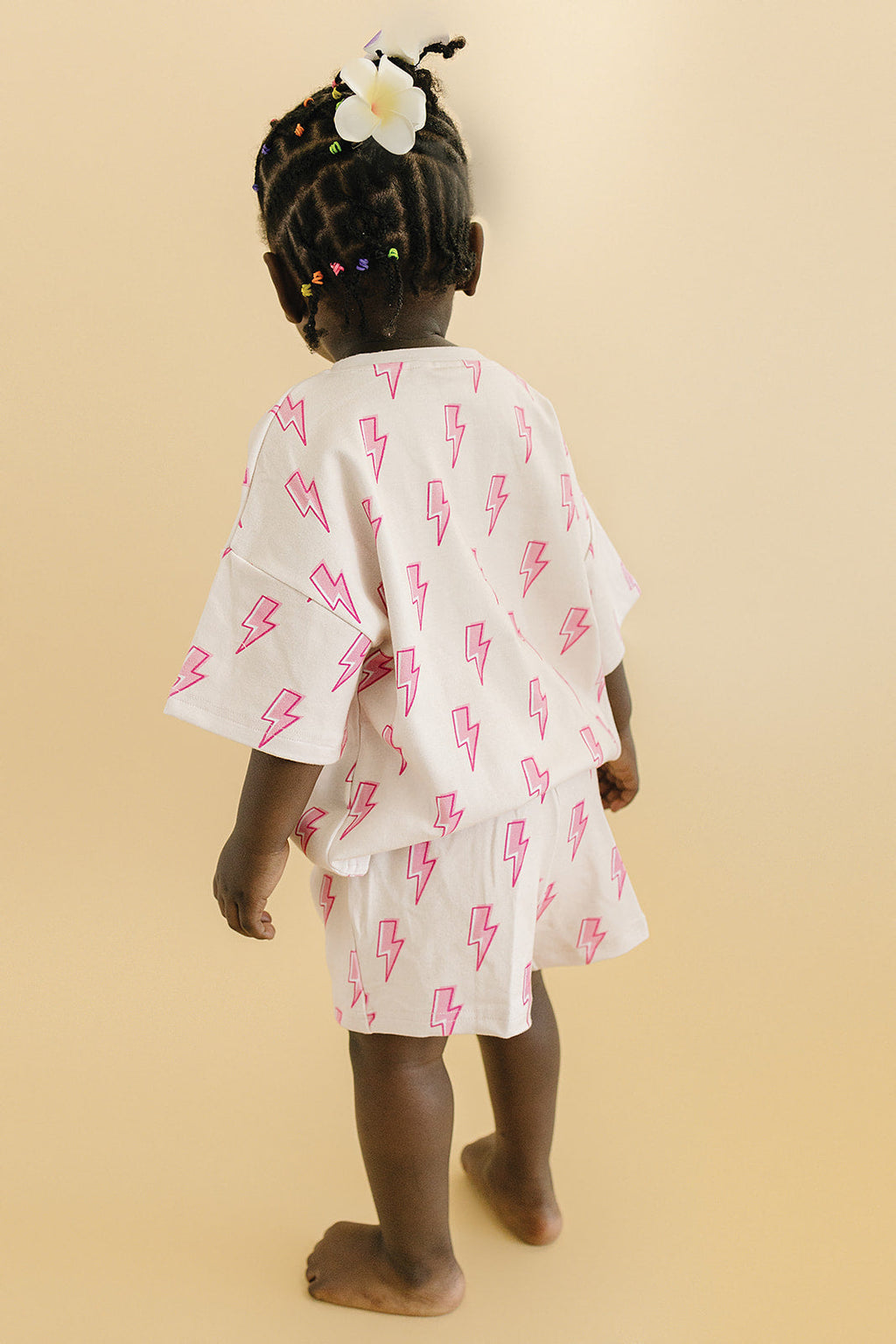 Shorts Set | Pink Bolts