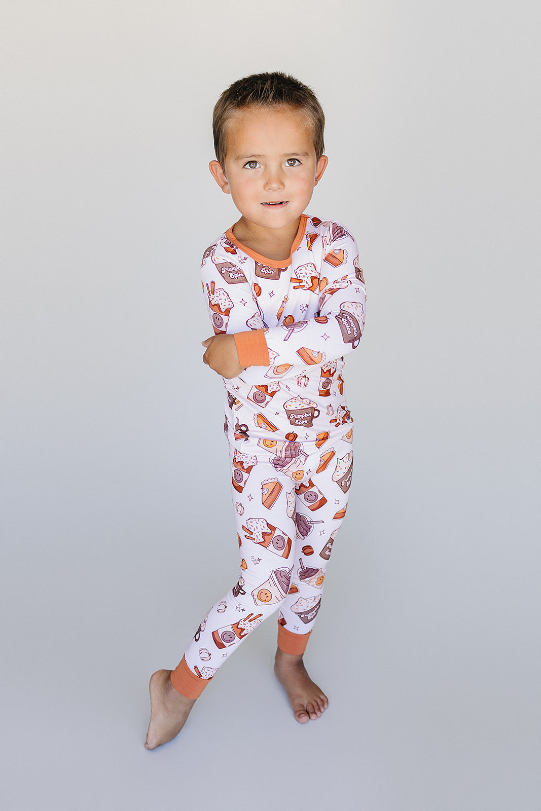 Bamboo Two Piece Set | Pumpkin Spice