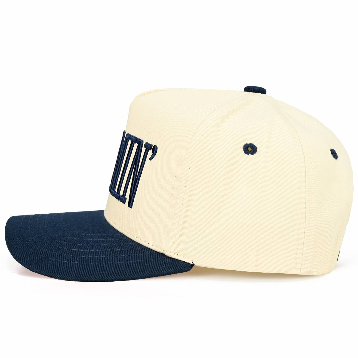C.C MOMMIN Letter Two Tone Trucker Cap