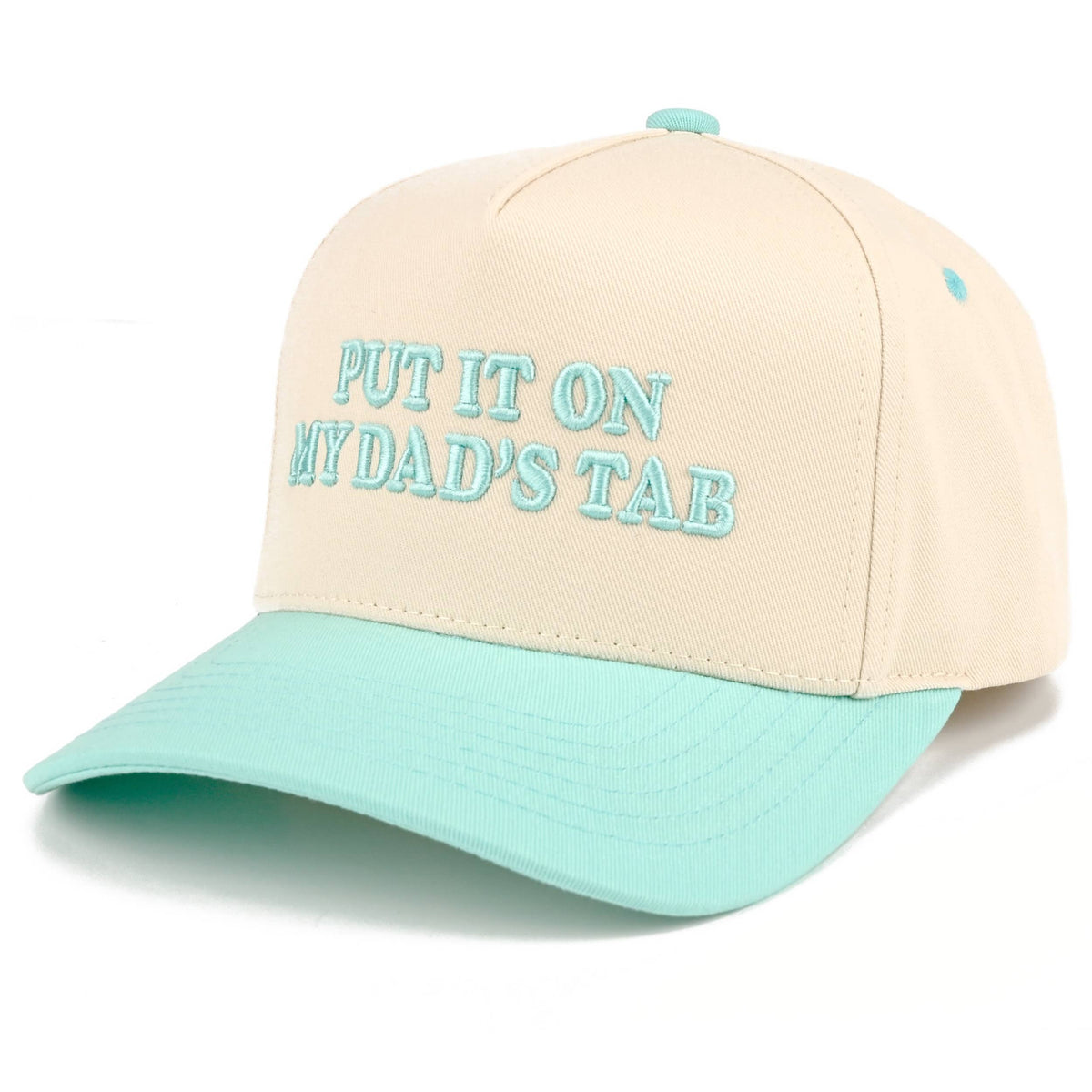 C.C Junior PUT IT ON MY DAD'S TAB Two Tone Snapback Cap