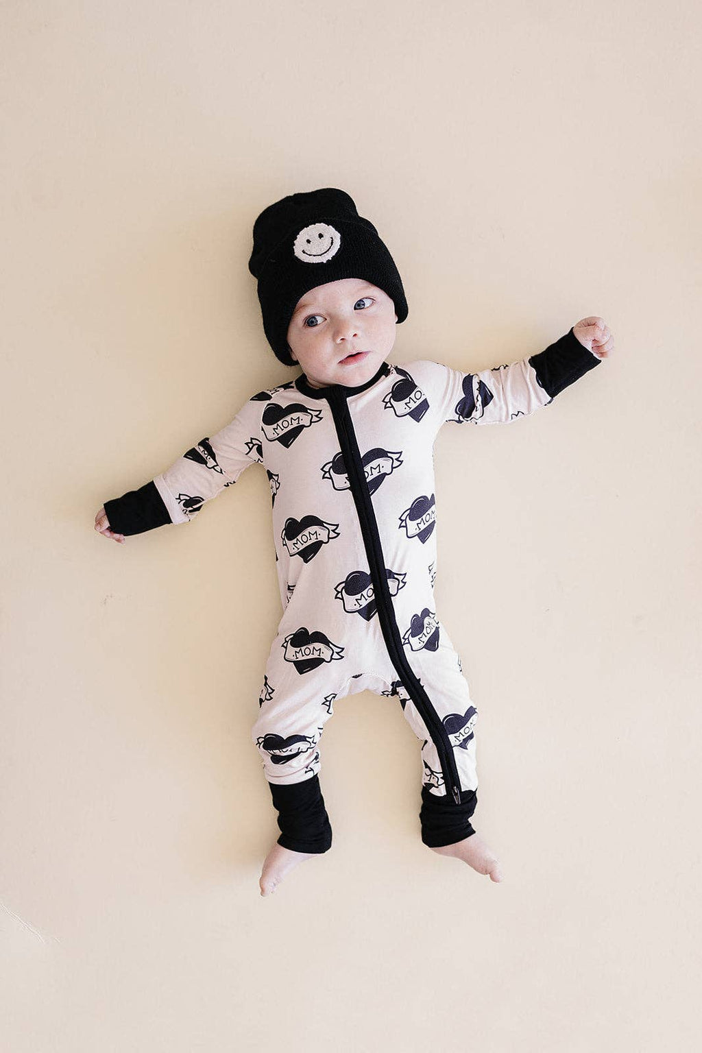 Bamboo Zip Romper | Mom Tattoo