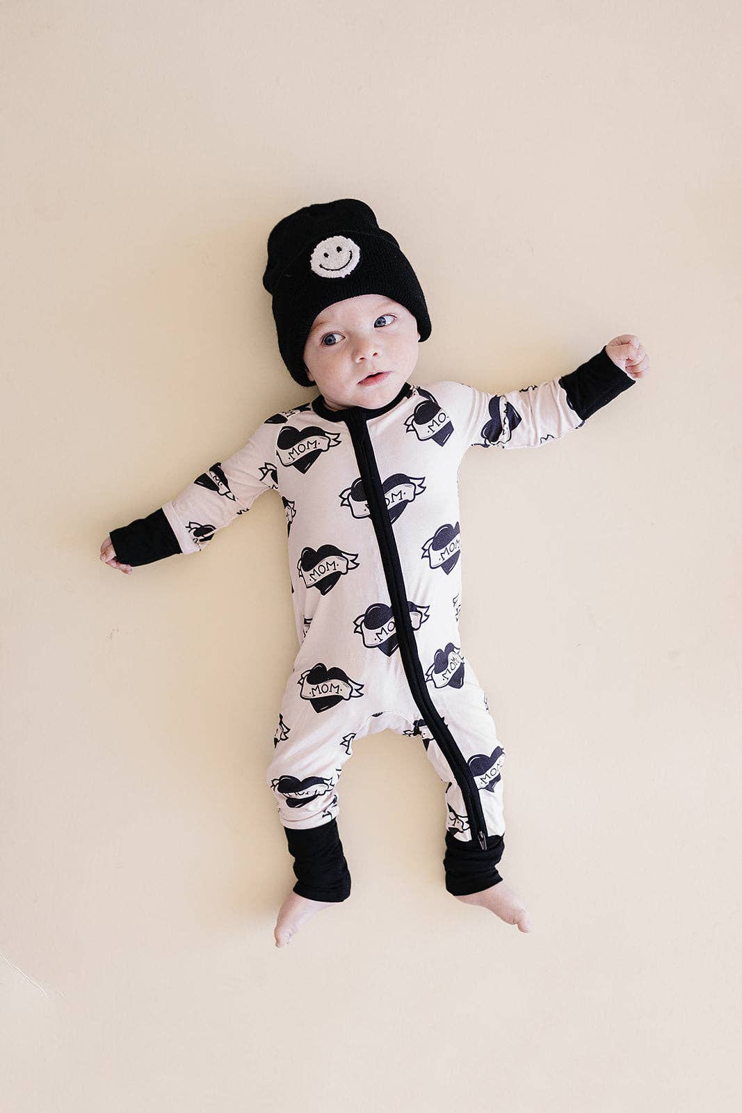Bamboo Zip Romper | Mom Tattoo