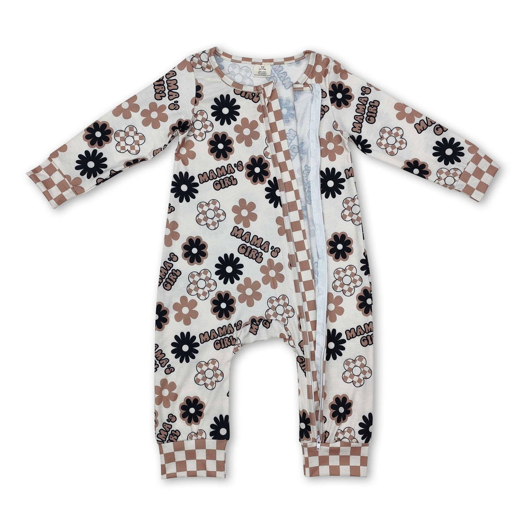 Mama's Girl - Zipper Romper