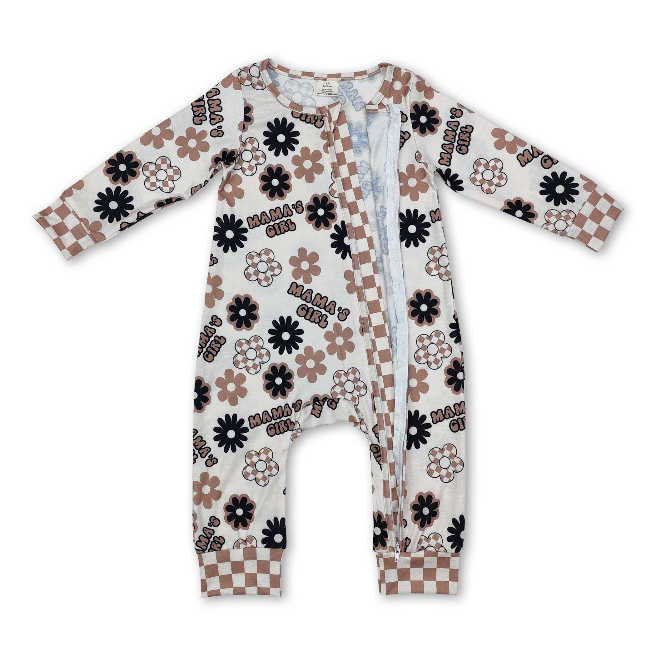 Mama's Girl - Zipper Romper