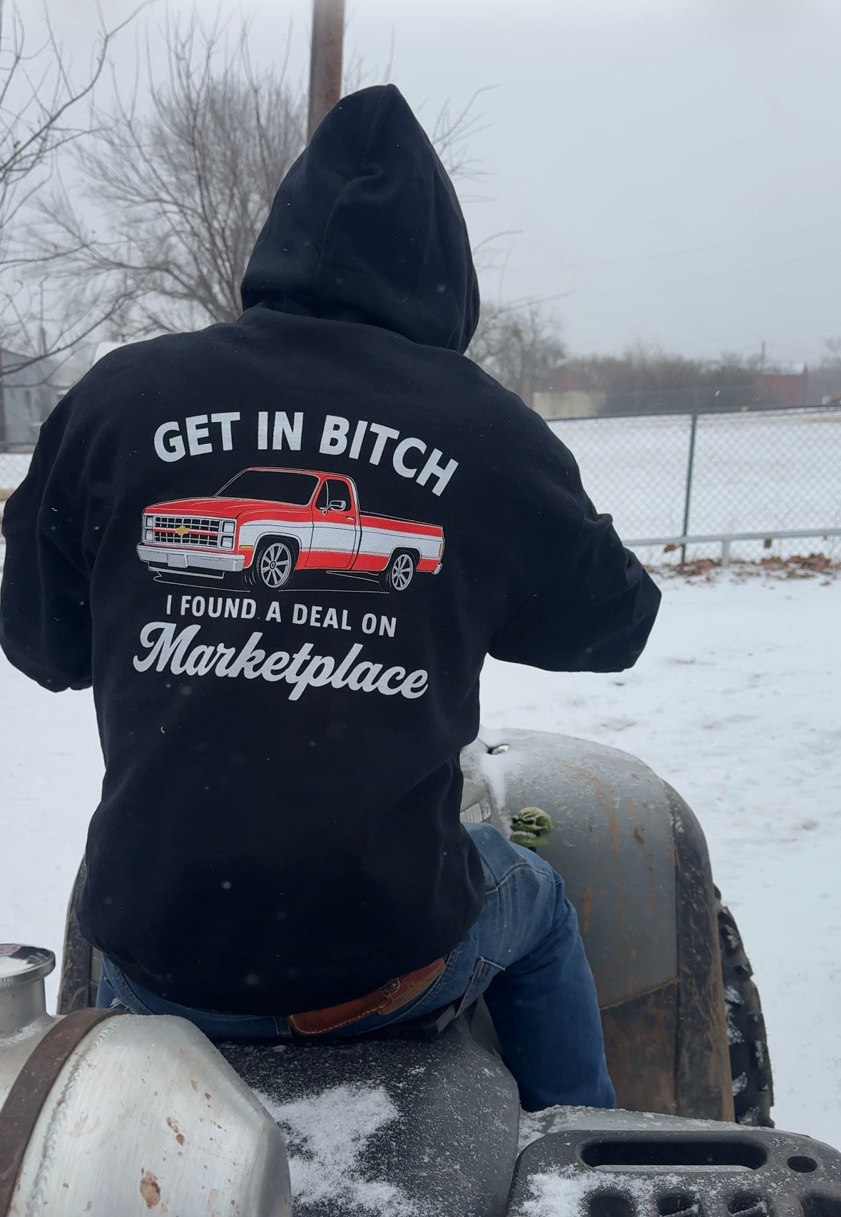 Get In B*tch, I found a deal on Marketplace Hoodie