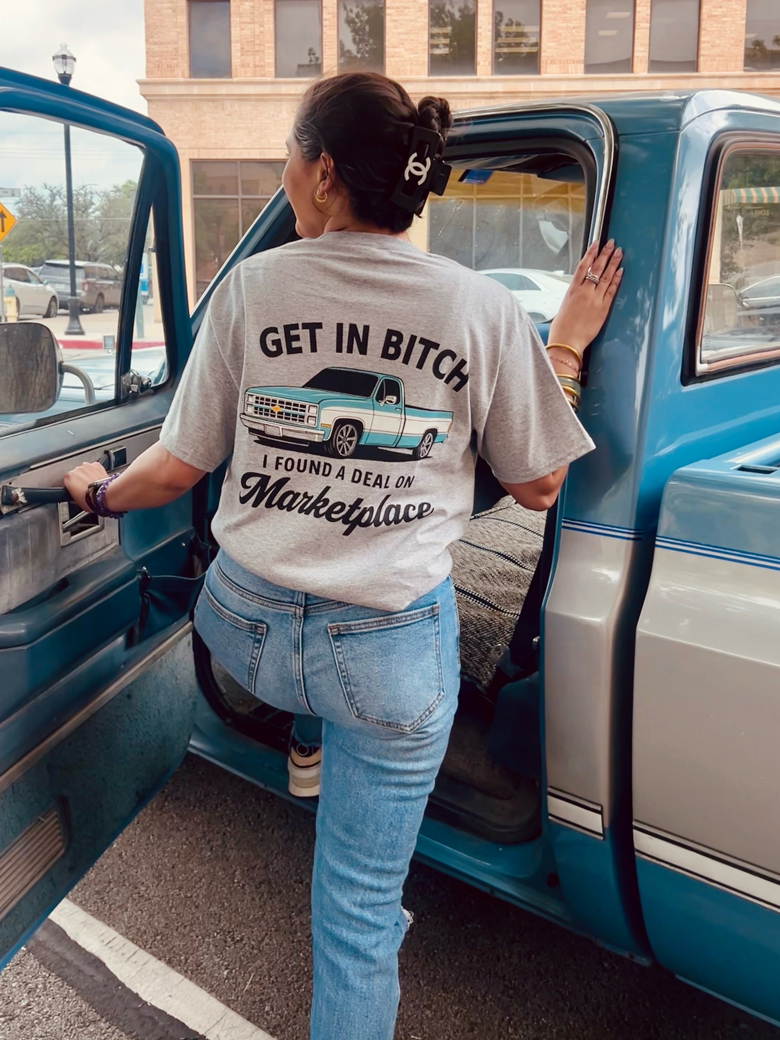 Get In B*tch, I found a deal on Marketplace - Blue Chevy