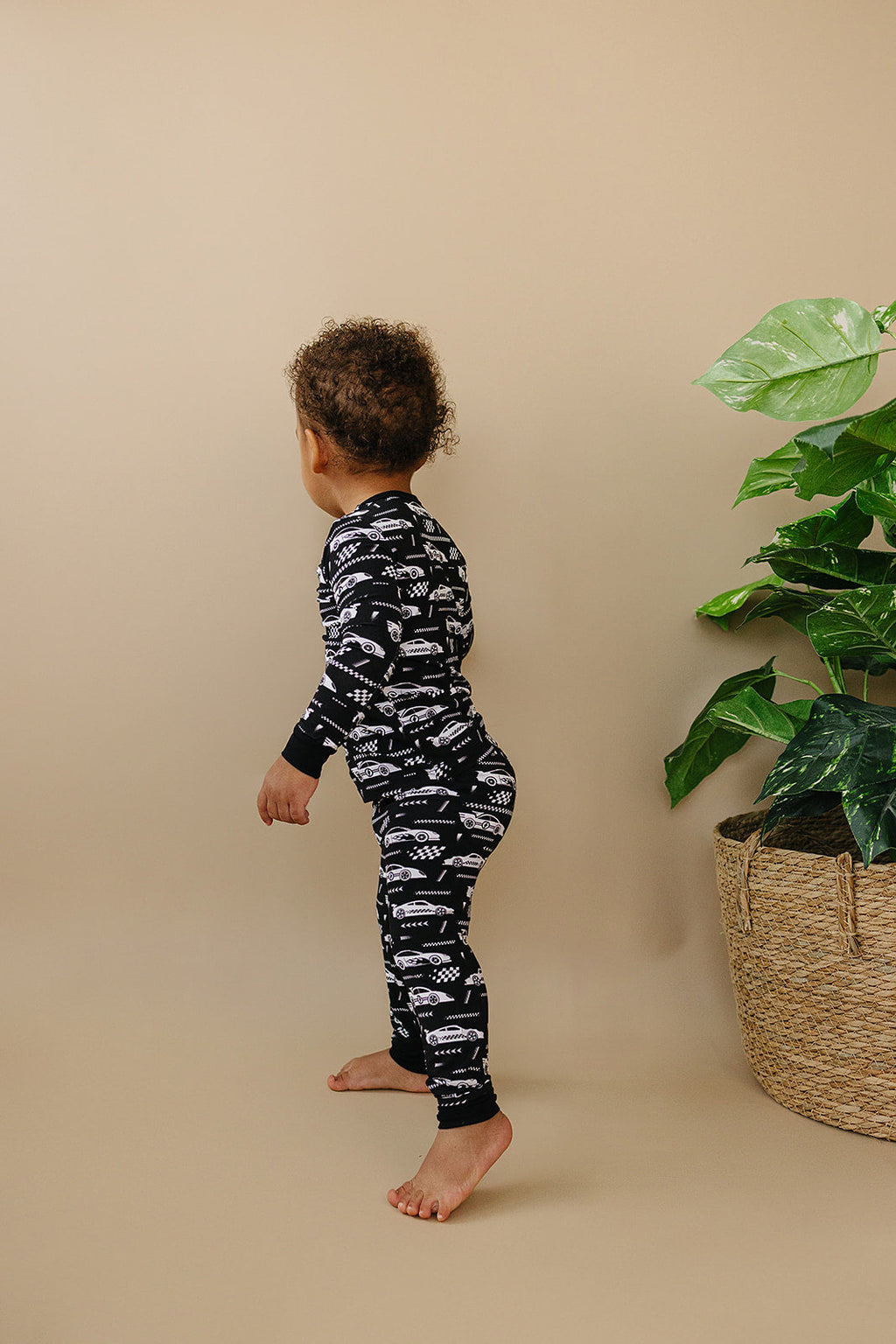 Bamboo Two Piece Set | Race Cars