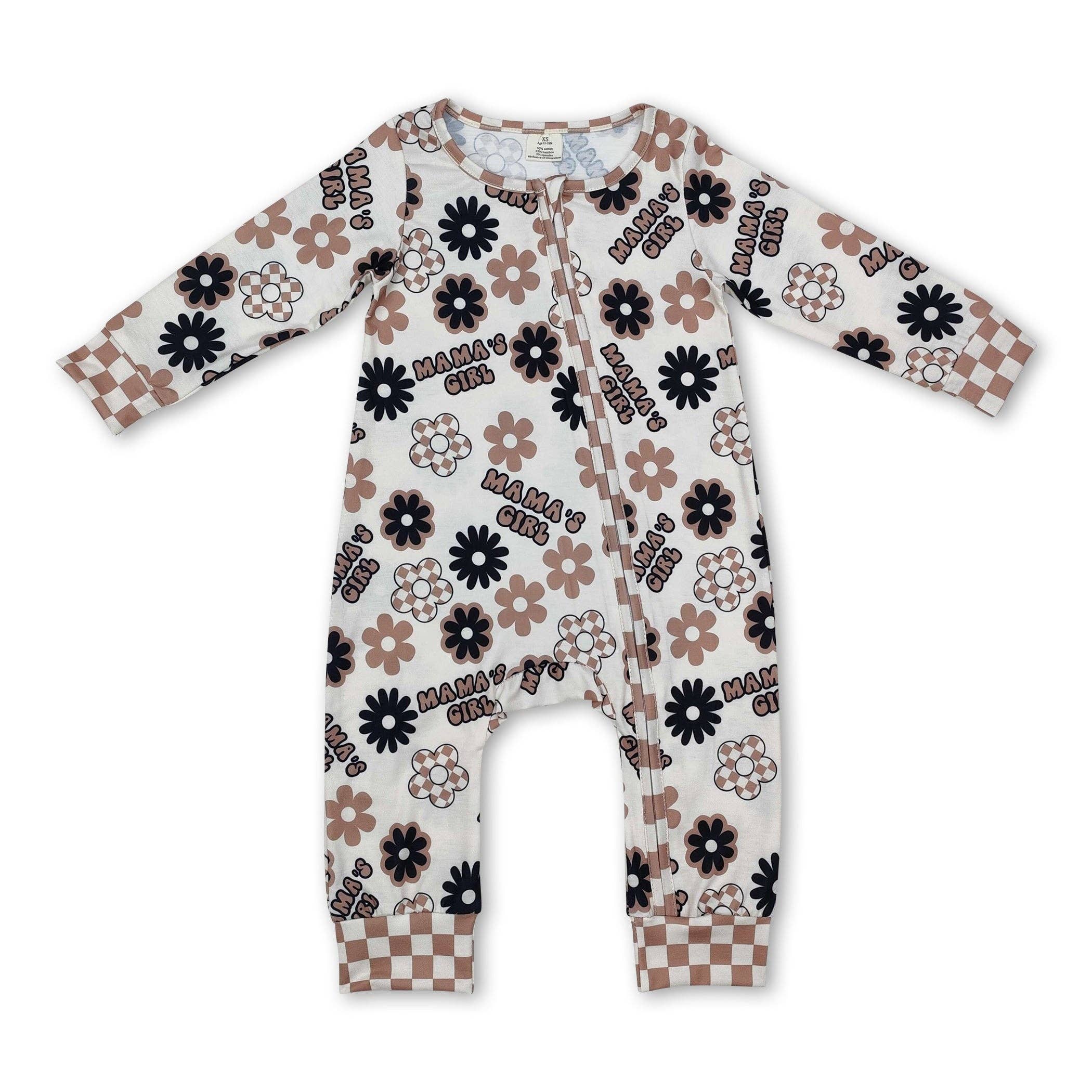 Mama's Girl - Zipper Romper