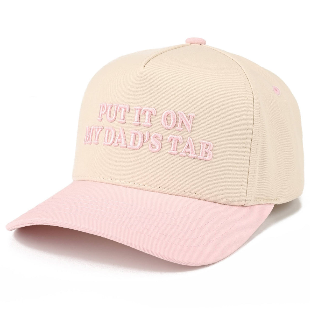 C.C Junior PUT IT ON MY DAD'S TAB Two Tone Snapback Cap