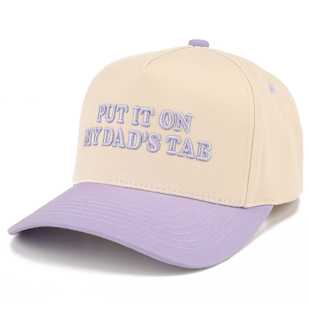 C.C Junior PUT IT ON MY DAD'S TAB Two Tone Snapback Cap