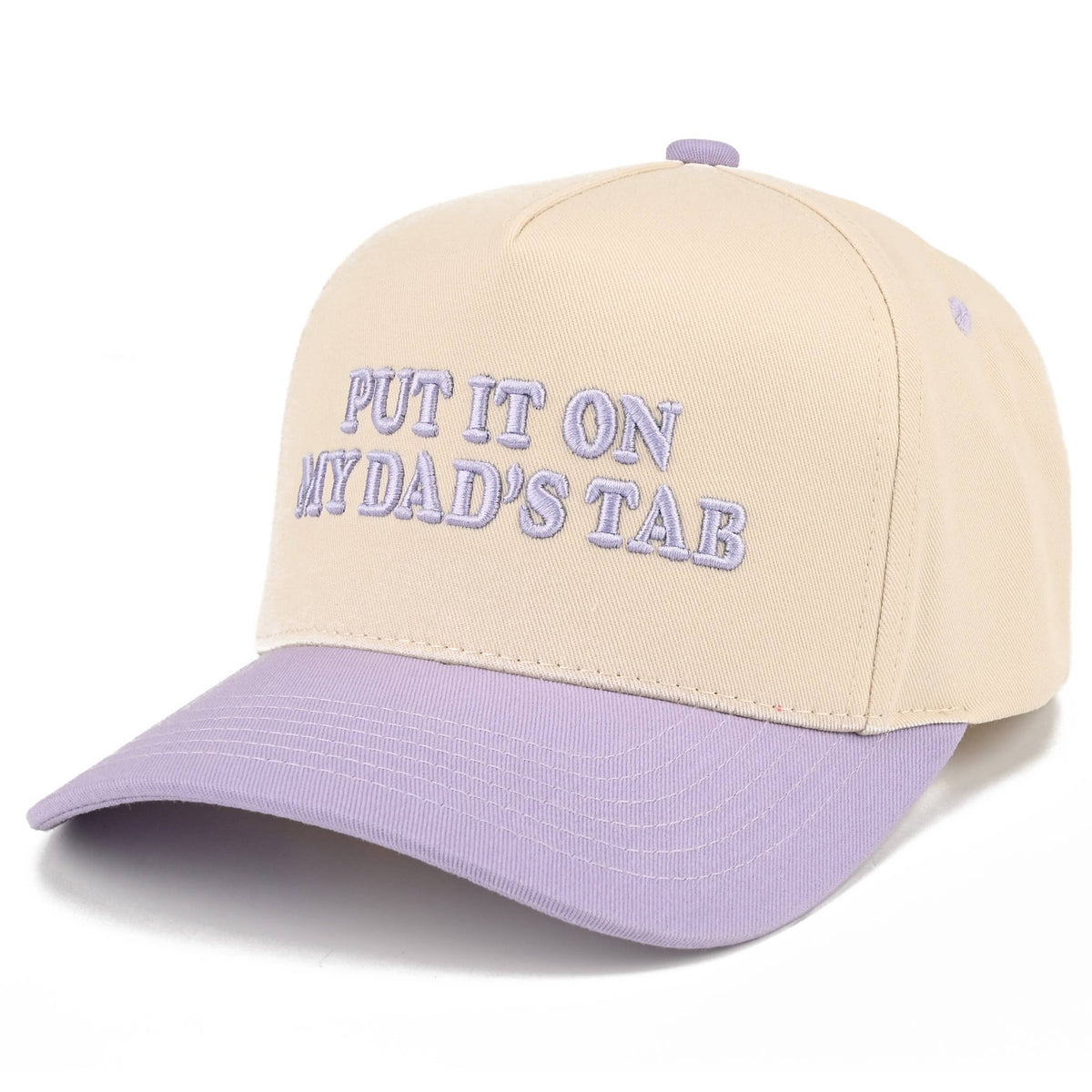 C.C Junior PUT IT ON MY DAD'S TAB Two Tone Snapback Cap