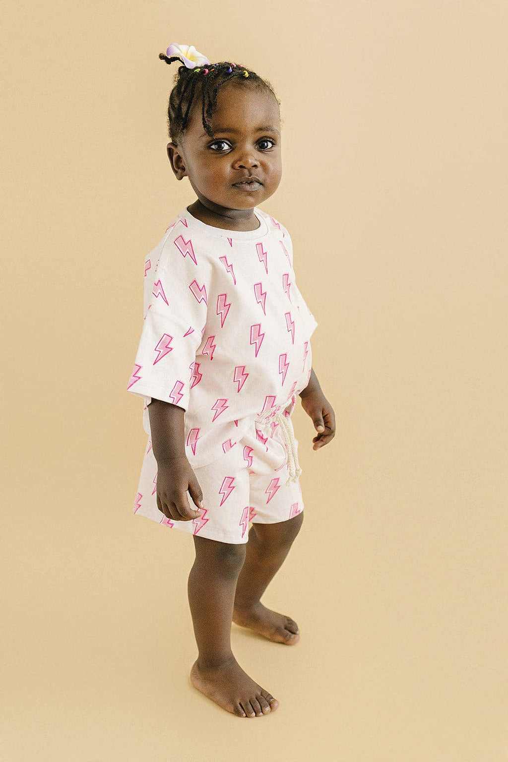 Shorts Set | Pink Bolts