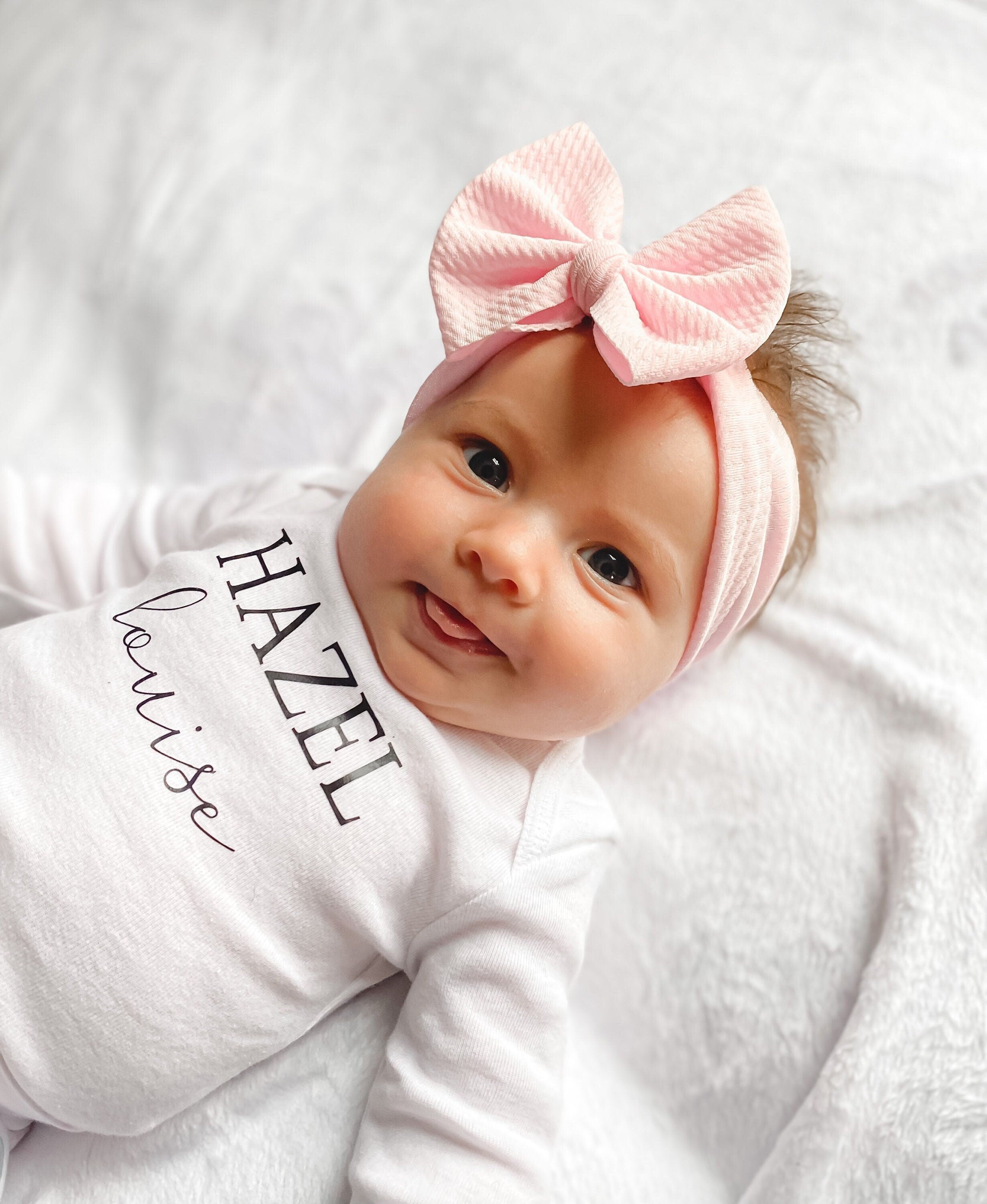 Checkered Fruit Floral Headwrap Bow