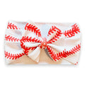 Baseball Headwrap Bow