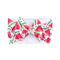 Watermelon Baby Headwrap Bow