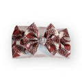 Strawberry Headwrap Bow